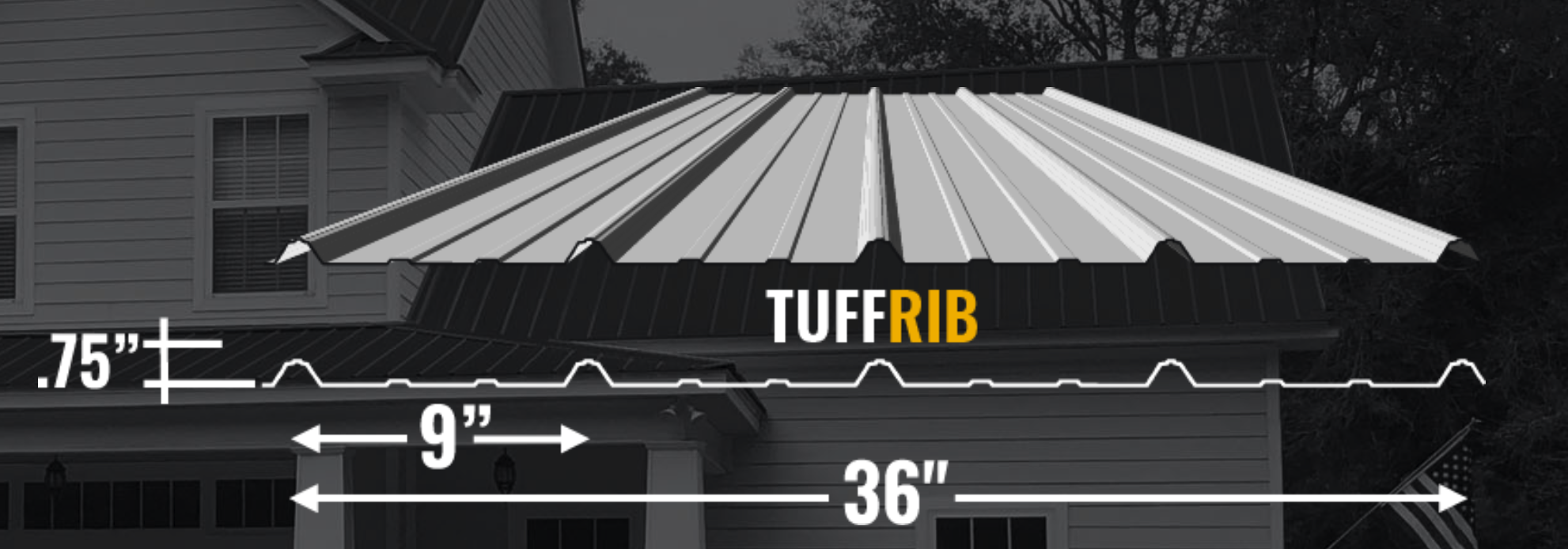Mini Rib Cladding Thickness Classic Rib Metal Roofing | Champions Roofing