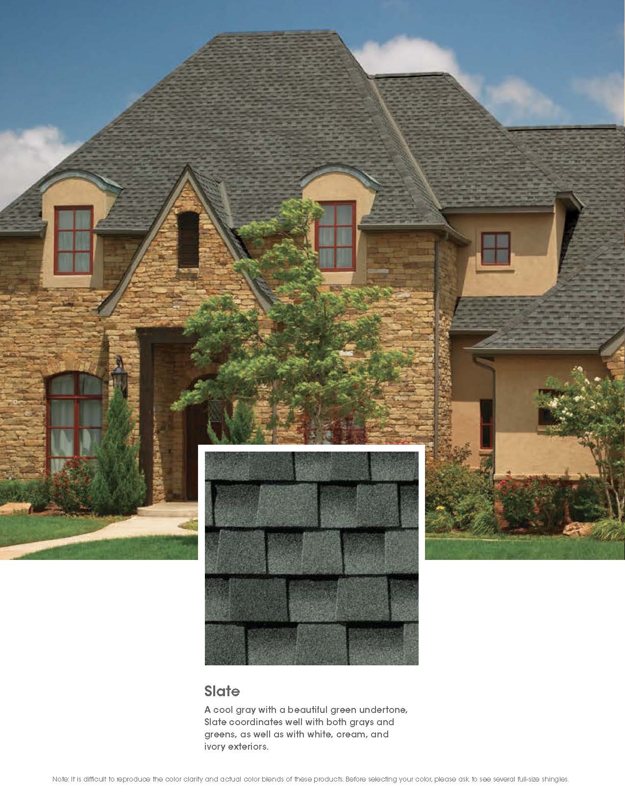 Shingled Slate Cladding Shingle Roofing Products | Champions Roofing